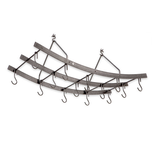 Enclume Premier Handcrafted Hanging Pot Rack & Reviews Perigold